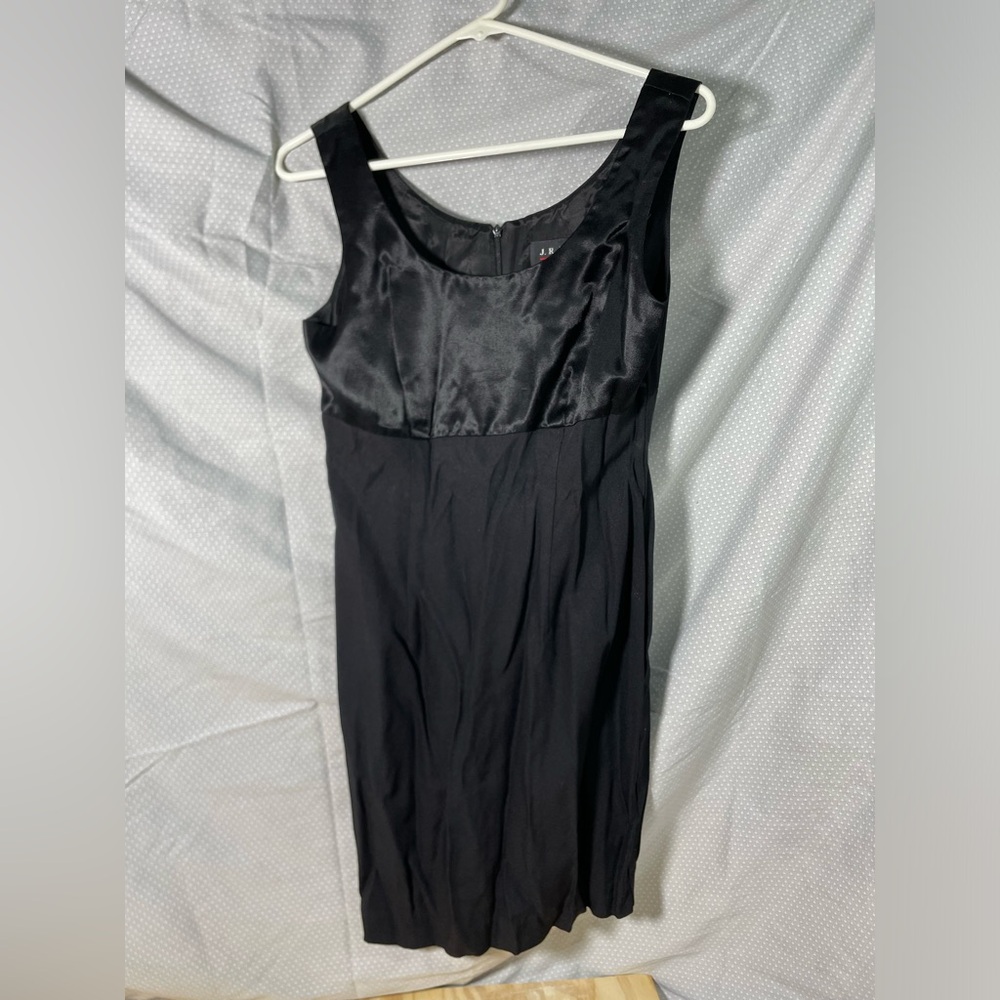 J.R. Nites Petites By Caliendo Vintage Black Sleeveless Dress Size 5/6